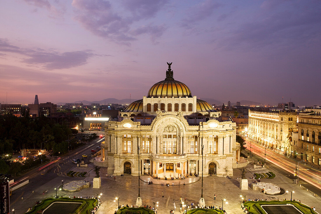 Mexico, Federal District, Mexico City, Palacio de Bellas Artes