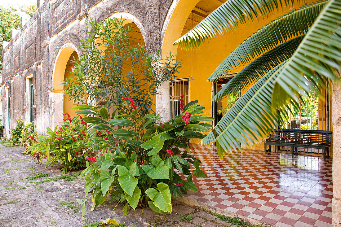 Mexico, Yucatan State, Hacienda Yaxcopoil, used as a sisal factory transformed into a museum