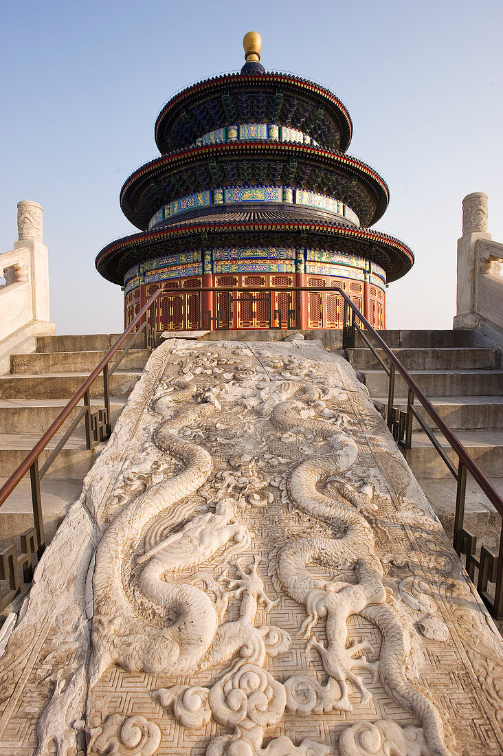 China, Beijing, Temple of Heaven (Tian Tan) listed as World Heritage by UNESCO