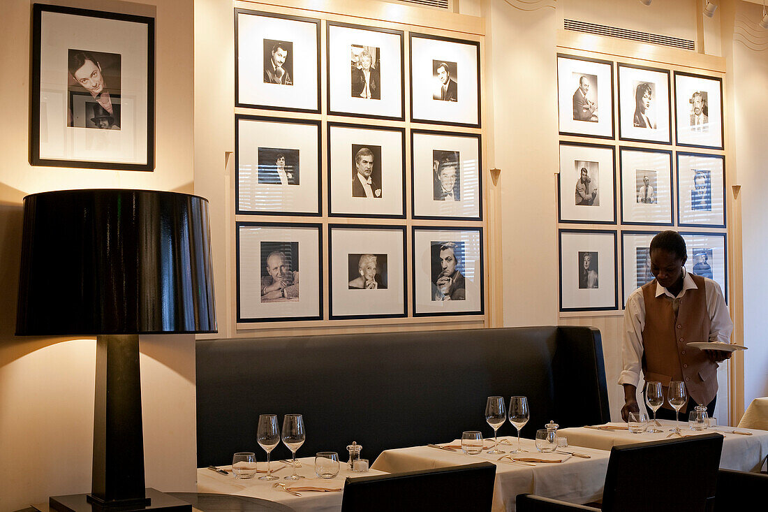 France, Paris, Place Gaillon, Restaurant Drouant founded in 1880 by Charles Drouant