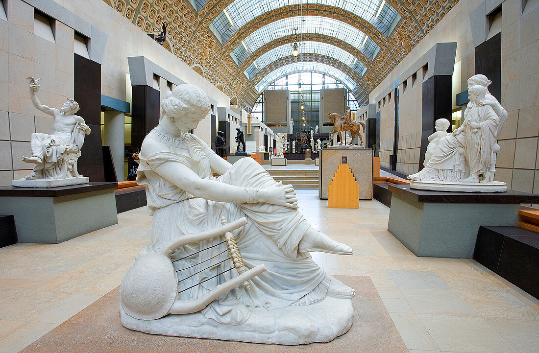 France, Paris, area listed as World Heritage by UNESCO, Musee d'Orsay