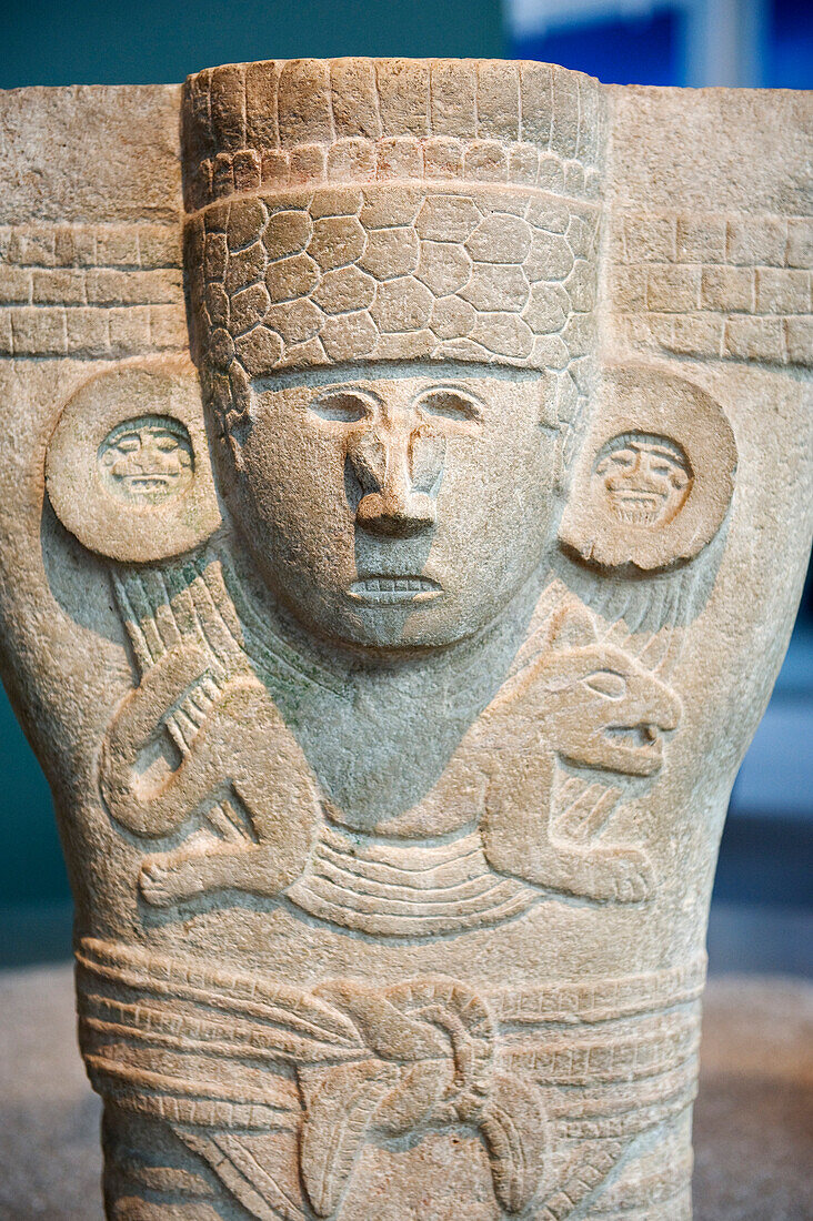 Mexico, Federal District, Mexico, precolombian stele