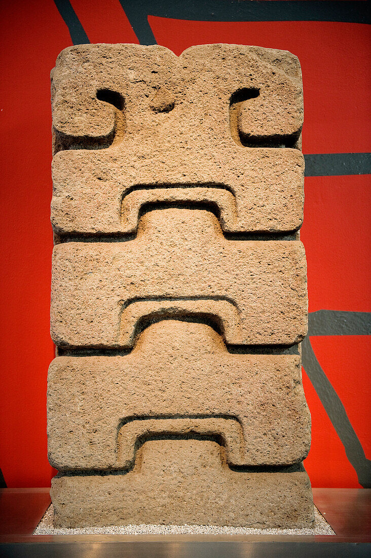 Mexico, Federal District, Mexico, precolombian stele