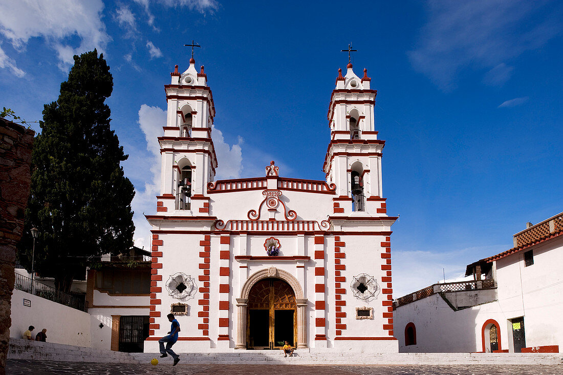 Mexico, Guerrero state, Taxco, Chavarrieta Church