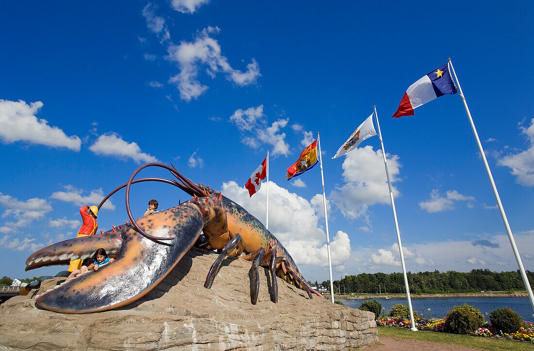 Canada, New Brunswick, Shediac, the biggest lobster in the world