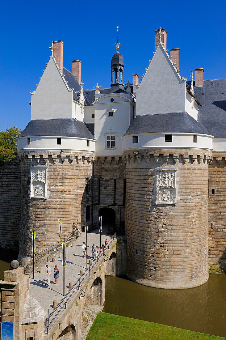 France, Loire Atlantique, Nantes, European Green Capital 2013, Chateau des Ducs de Bretagne (Dukes of Brittany Castle)