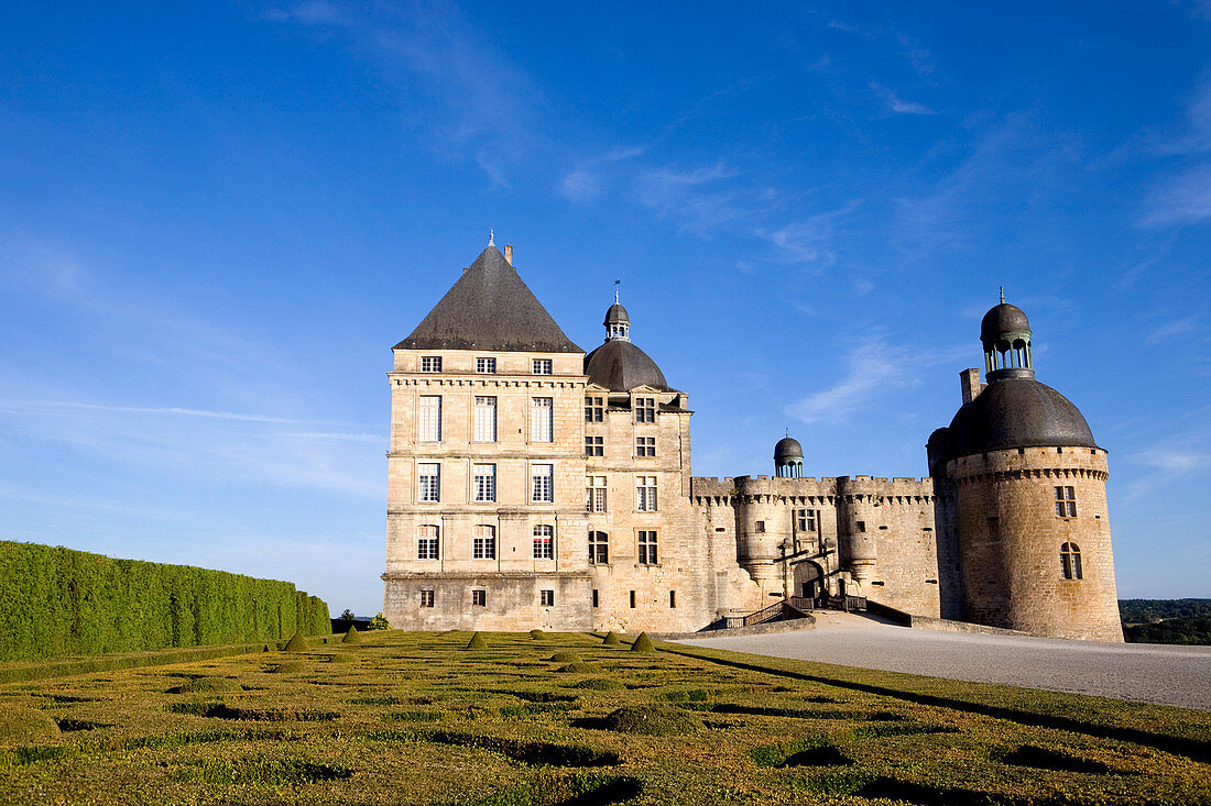 France, Dordogne, Perigord Noir, Hautefort, castle