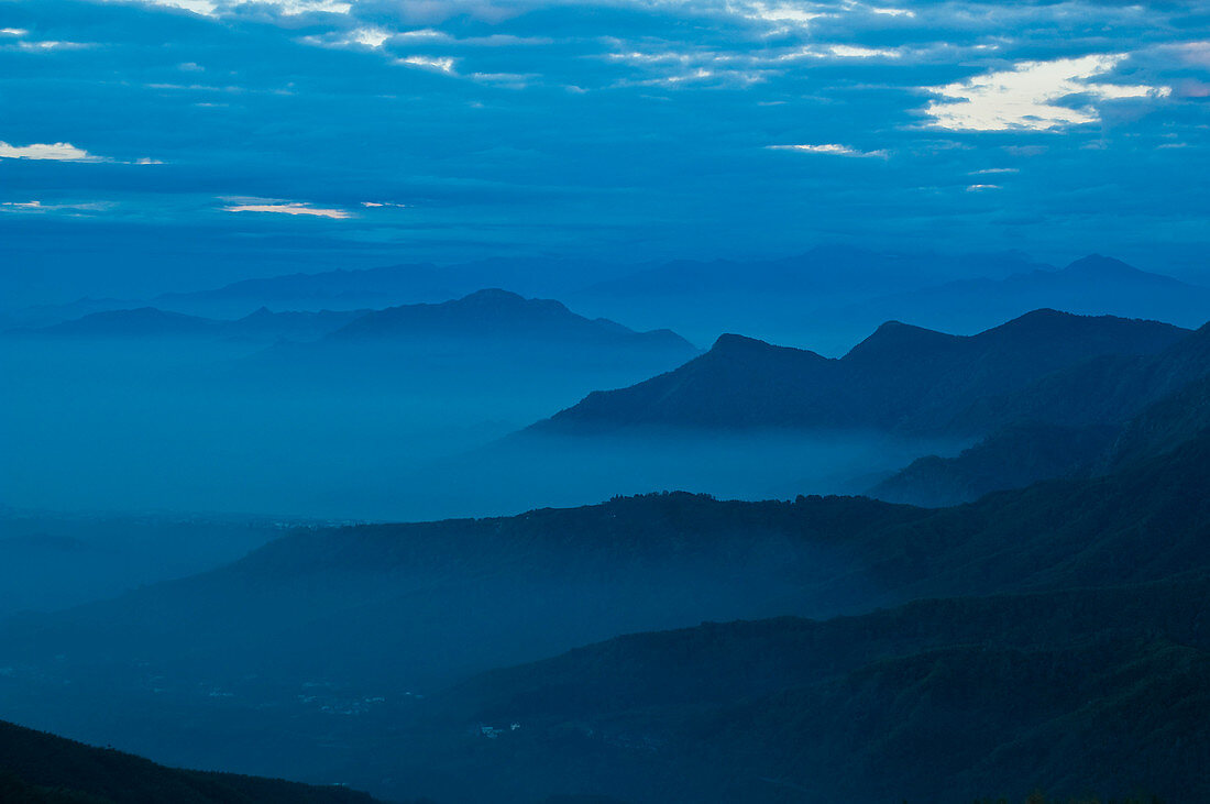 Taiwan, Nantou District, Lugu Mountains at more than 2000 m height