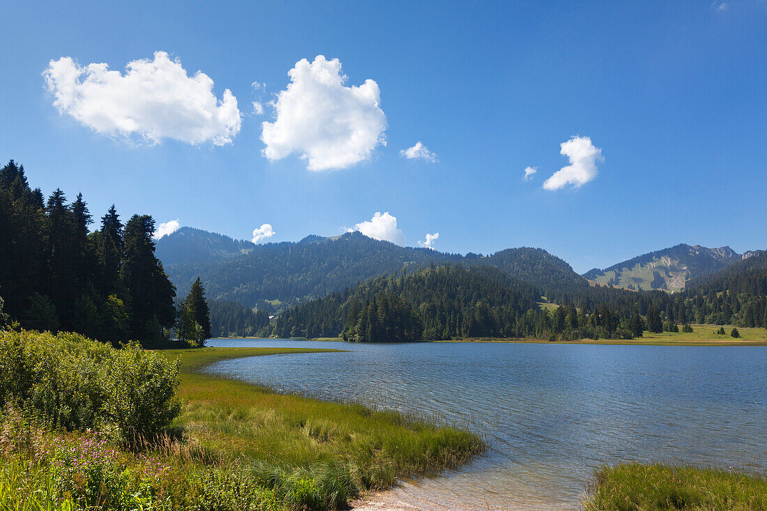 Spitzingsee, Mangfallgebirge, Bayern, Deutschland