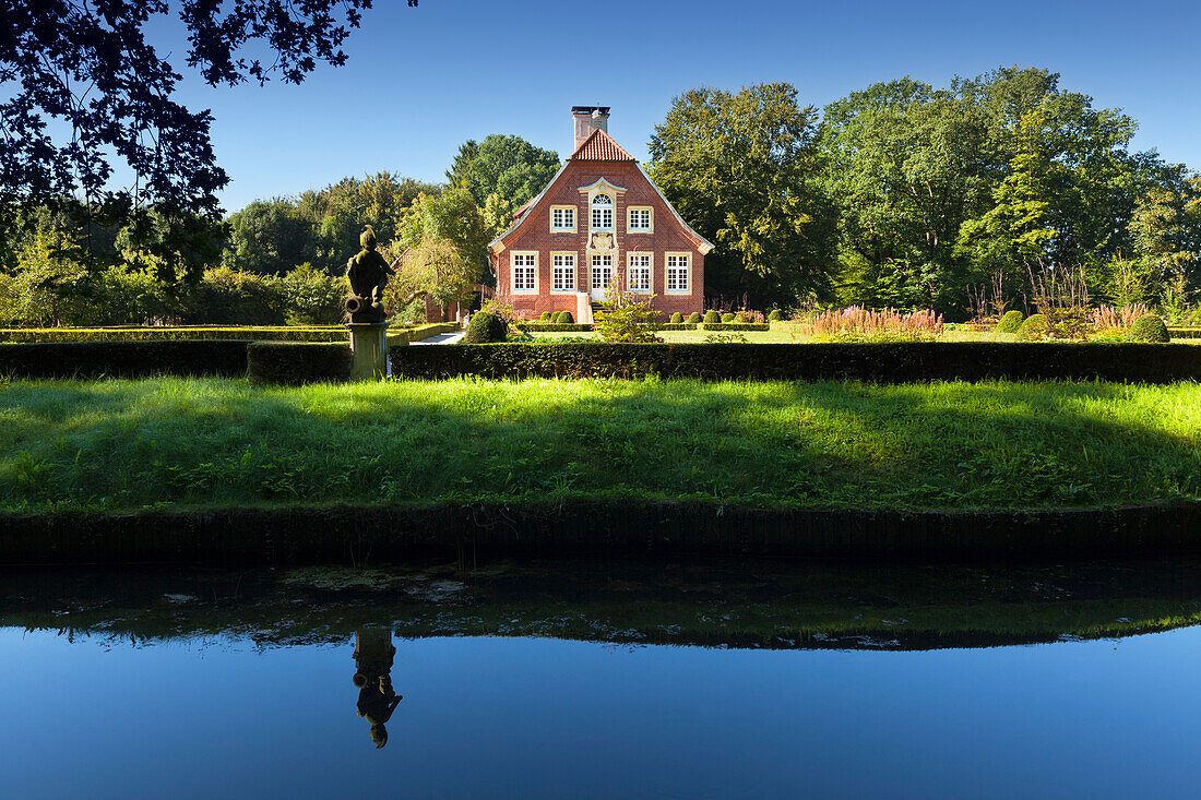 Rueschhaus Haus near Muenster, Muensterland, North-Rhine Westphalia, Germany