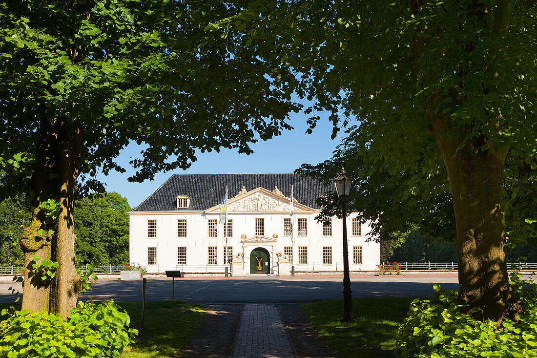 Dornum castle, East Friesland, Lower Saxony, Germany