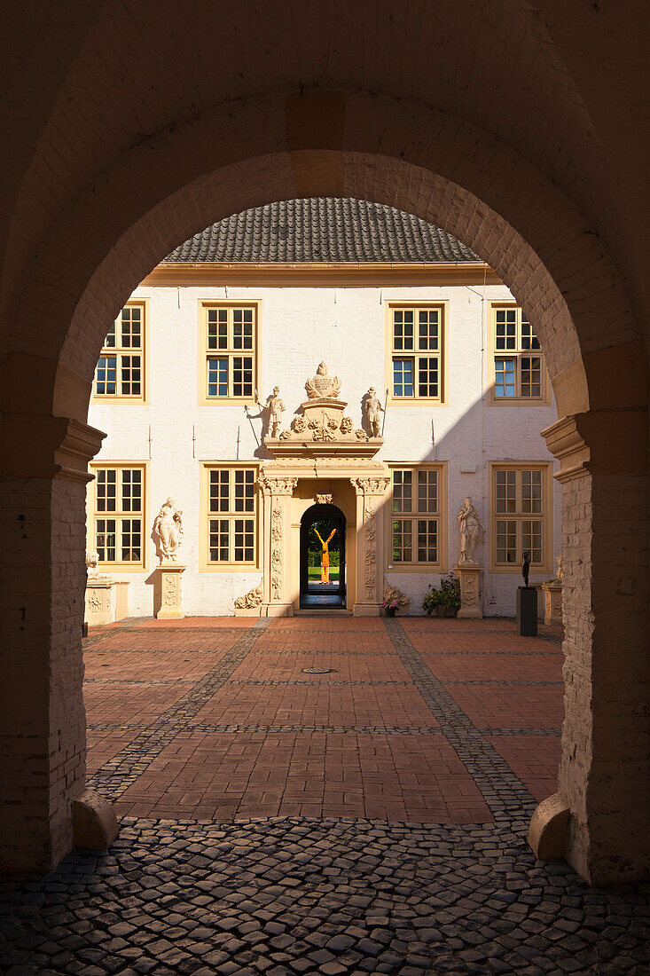 Dornum castle, East Friesland, Lower Saxony, Germany