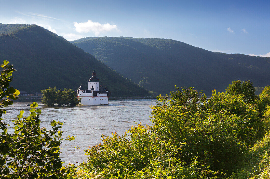 Pfalzgrafenstein castle, near Kaub, Rhine river, Rhineland-Palatinate, Germany