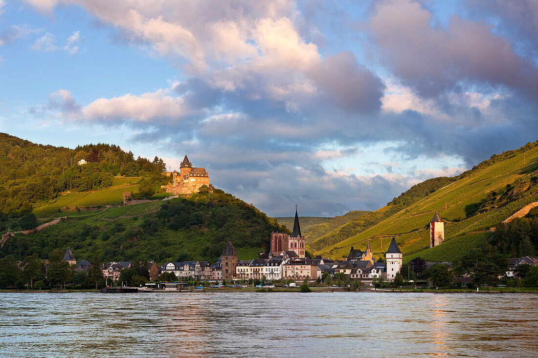 Bacharach, Rhine river, Rhineland-Palatinate, Germany