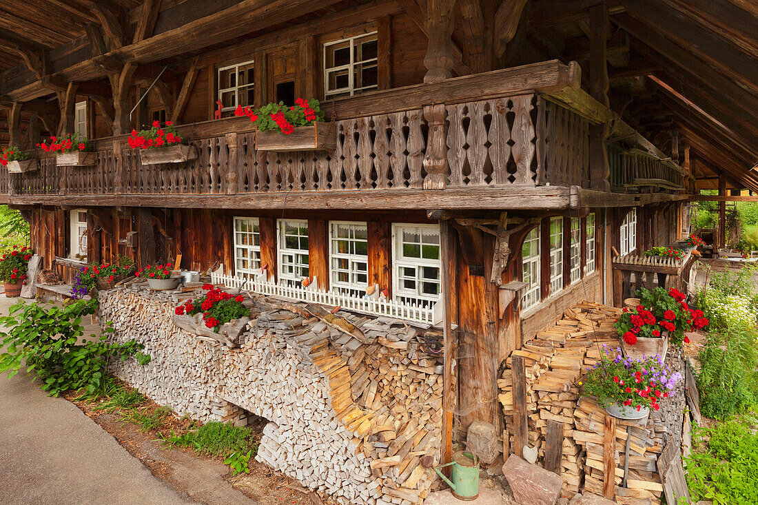 Farmhouse near Todtnau, Black Forest, Baden-Wuerttemberg, Germany