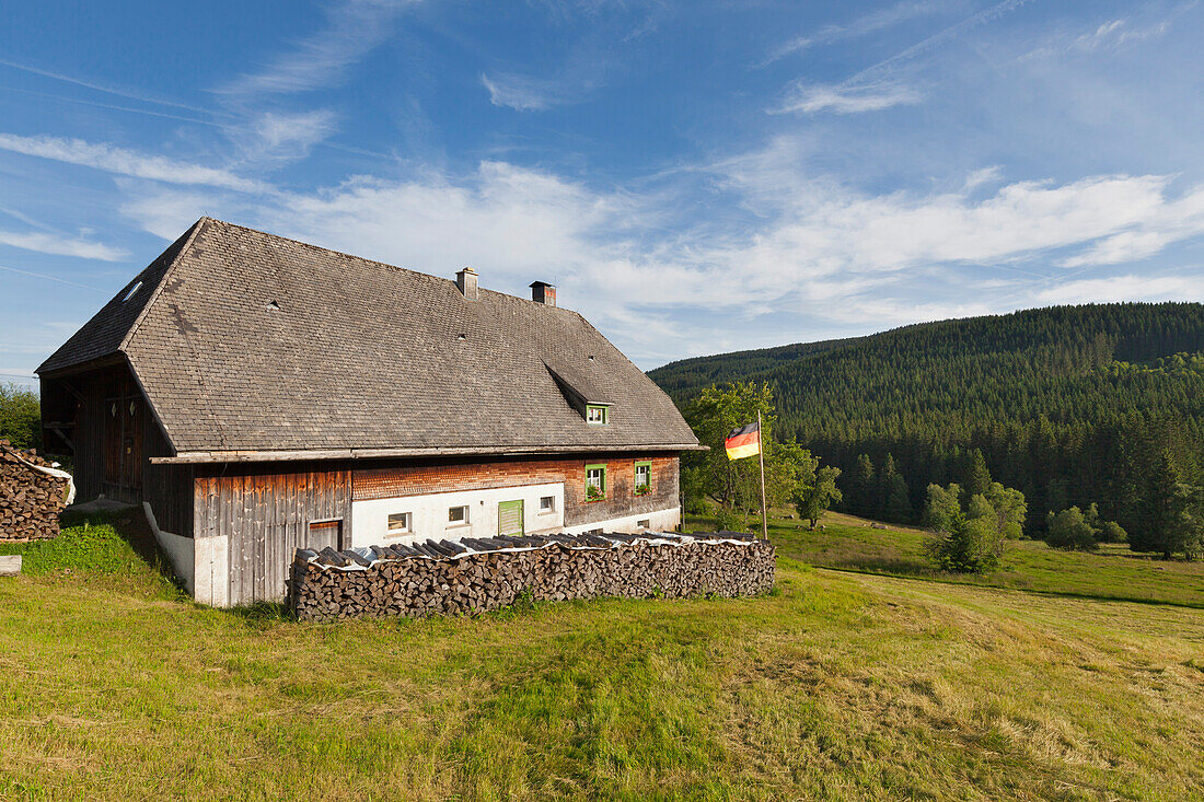 Farmhouse near Bernau, Black Forest, Baden-Wuerttemberg, Germany