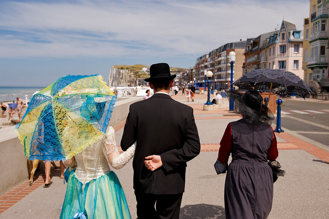 France, Somme, Mers les Bains, la Fête des Baigneurs (Swimmers festival)