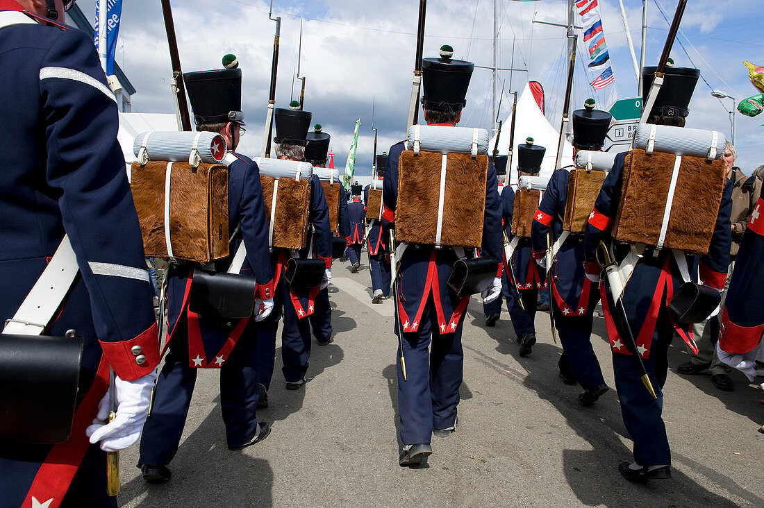 France, Finistere, Brest, International Festival of the Sea, Brest 2008, parade