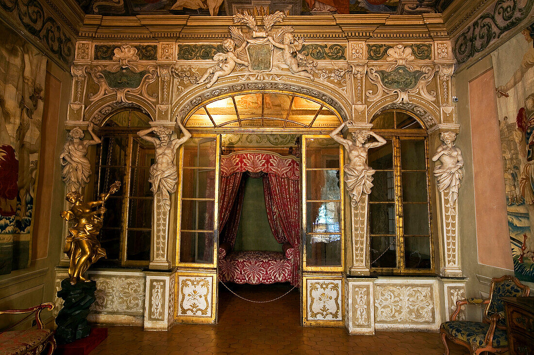 France, Alpes Maritimes, Nice, Old Town, Lascaris Palace of the middle of the 17th century