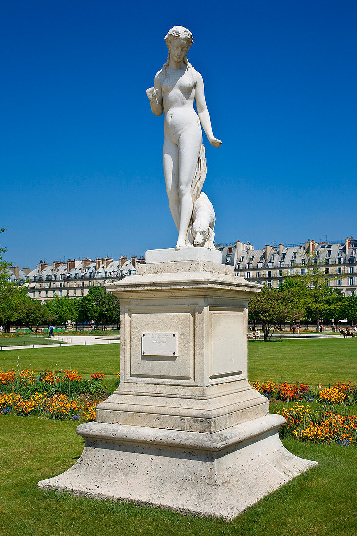 Frankreich, Paris, Gebiet als Weltkulturerbe der UNESCO, Jardin des Tuileries