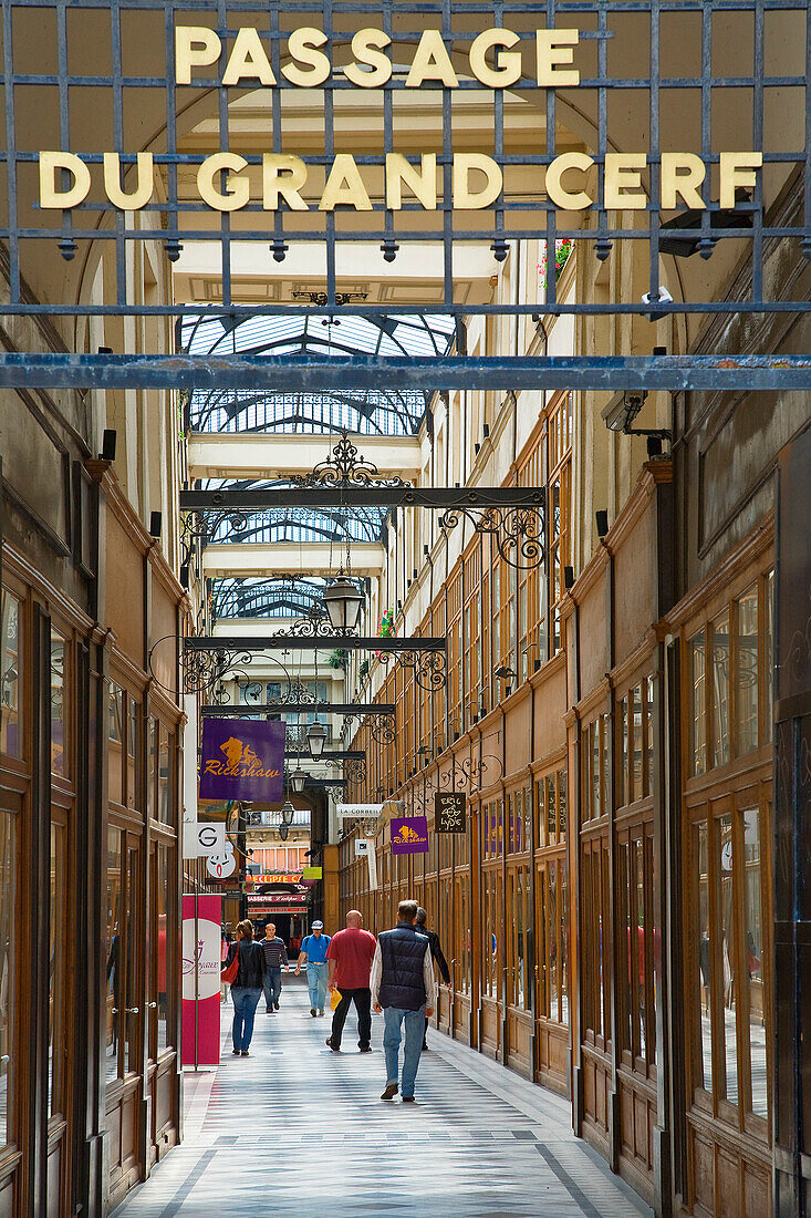 Frankreich, Paris, Passage du Grand Cerf