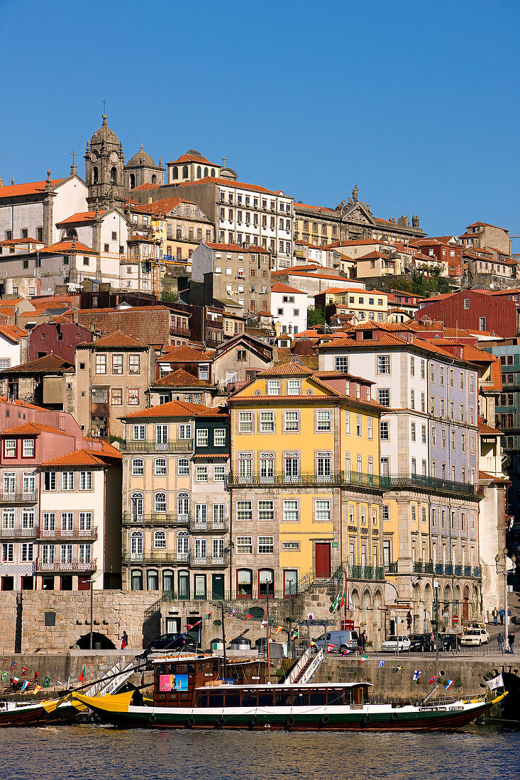 Portugal, Region Norte, Porto, das historische Zentrum als Weltkulturerbe der UNESCO, Rio Douro Banken
