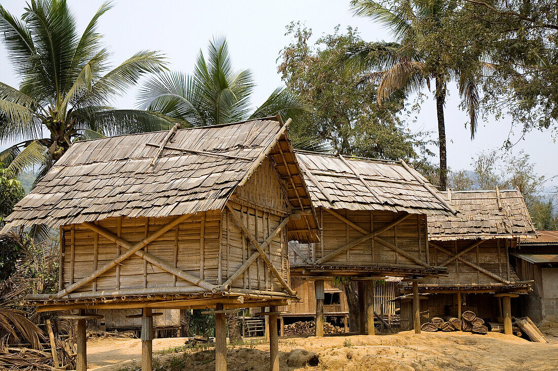 Laos, Oudomsai Province, near Pak Beng, a village of the Laos of the Mountains