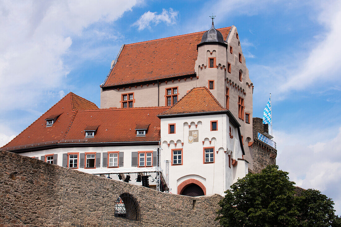 Burg Alzenau, Alzenau, Spessart-Mainland, Bayern, Deutschland