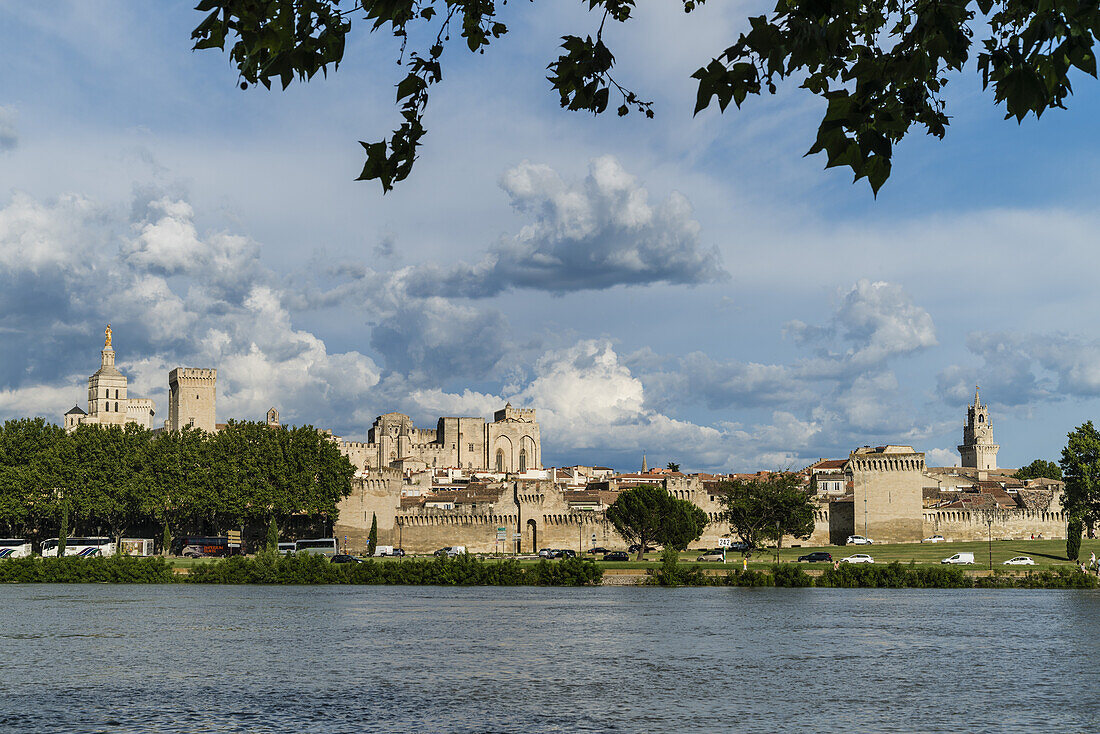 Avignon, Pont St Benezet,  Bridge, Palais Des Papes, Bouche du Rhone, France