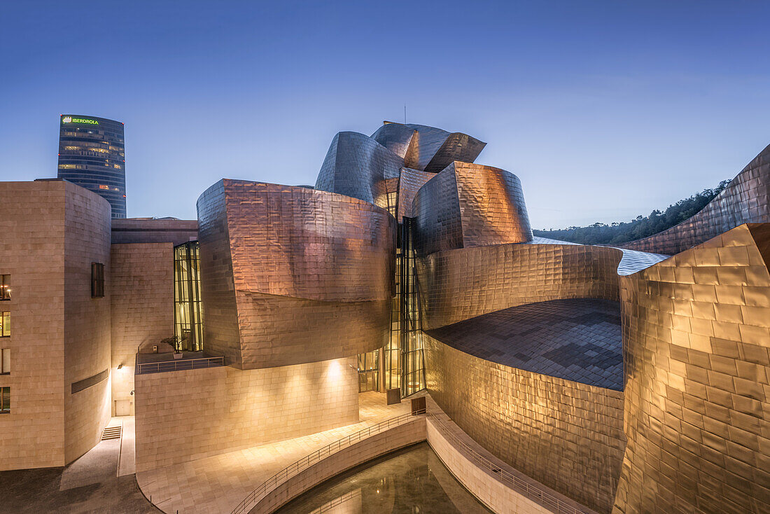 Guggenheim Museum vom Architekten Frank Gehry, Bilbao, Baskenland, Spanien ( nur redationelle Nutzung )