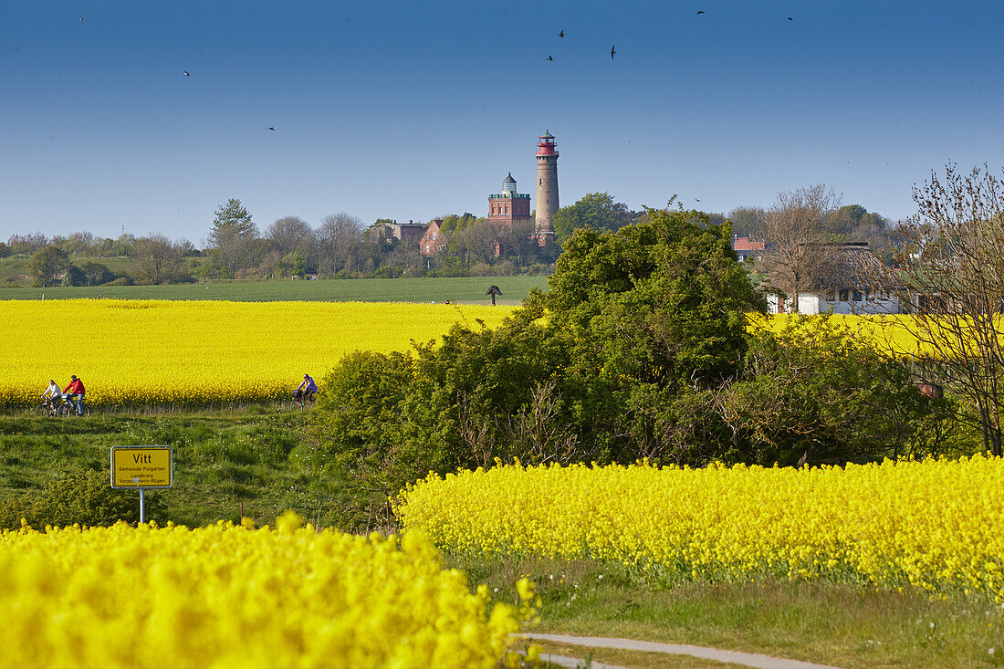 Lighthouse at Cape Arkona, Wittow peninsula, Ruegen island , Meckelnburg Vorpommern, Germany