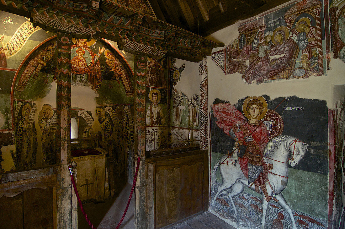 'Kirche des Erzengels Michael, im Unterdorf von Pedoulas; Troodos Gebirge, Zypern'