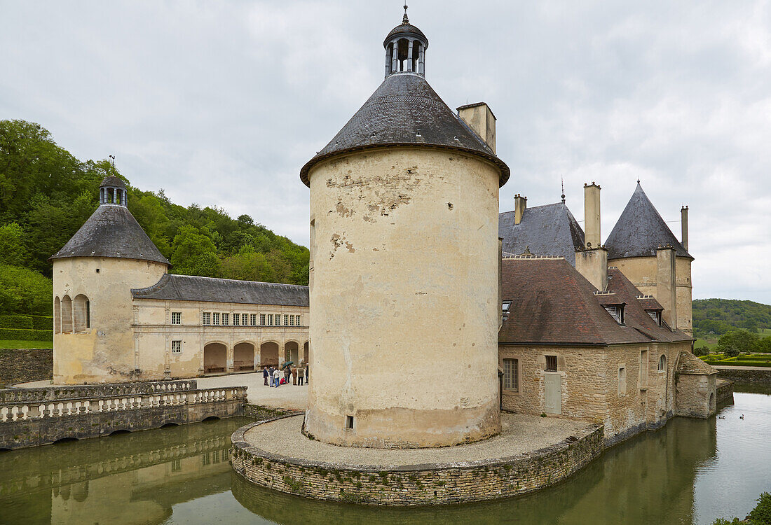 Château de Bussy-Rabutin 16th century , Bussy-le-Grand , Departement Côte-d'Or , Burgundy , France , Europe