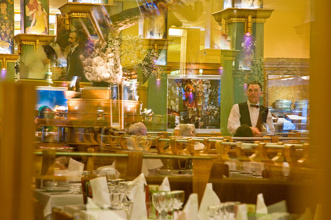 Frankreich, Paris (75), Montparnasse Viertel, La Coupole Restaurant