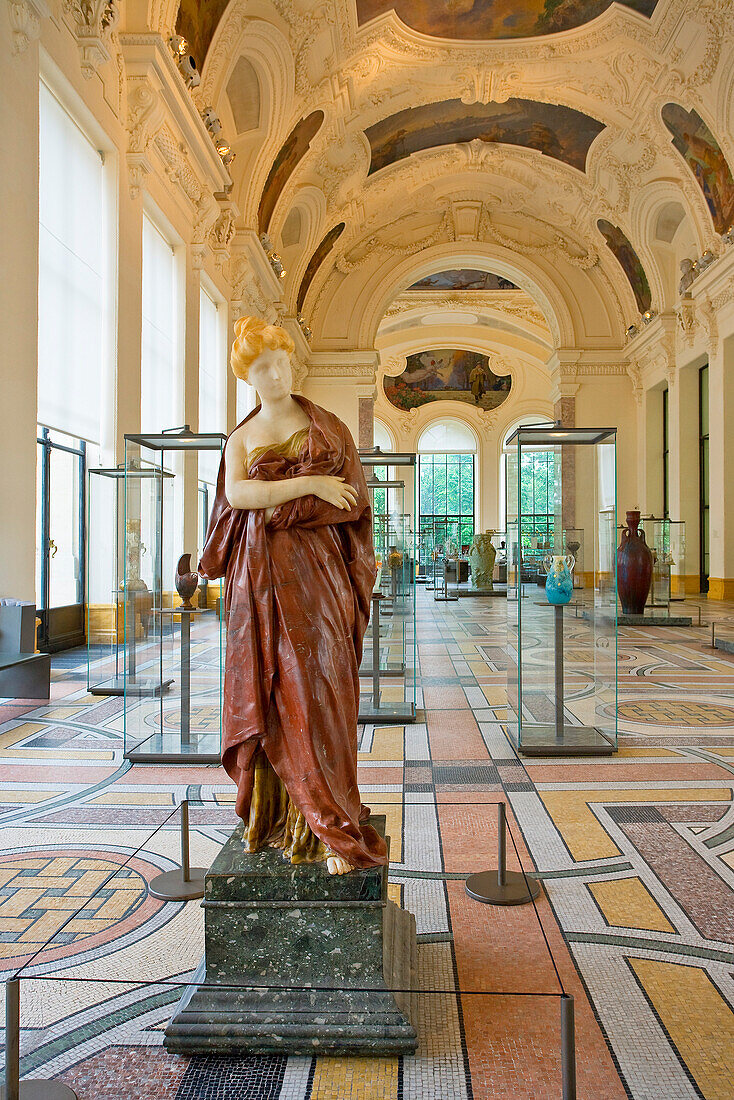 France, Paris, area listed as World Heritage by UNESCO, the Petit Palais Museum