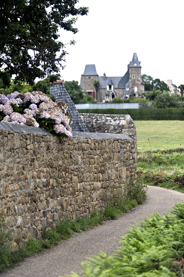 Insel Brehat in der Bretagne Rose, Bretagne, Frankreich