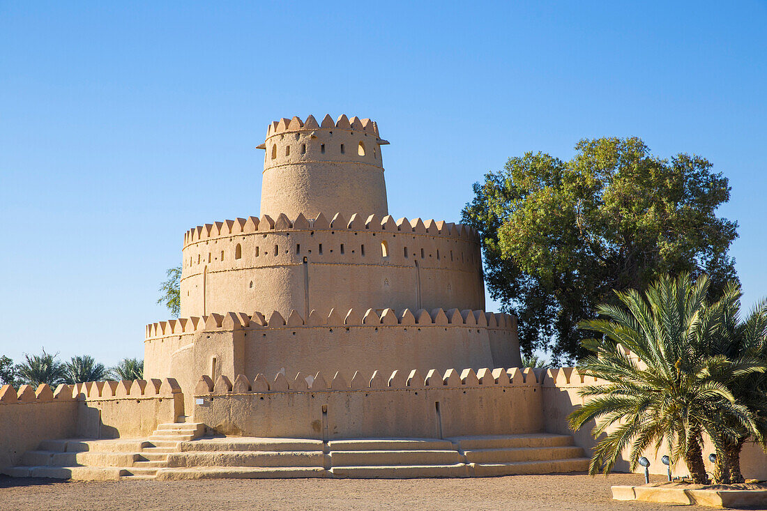 Al Jahili Fort, Al Ain, UNESCO World Heritage Site, Abu Dhabi, United Arab Emirates, Middle East