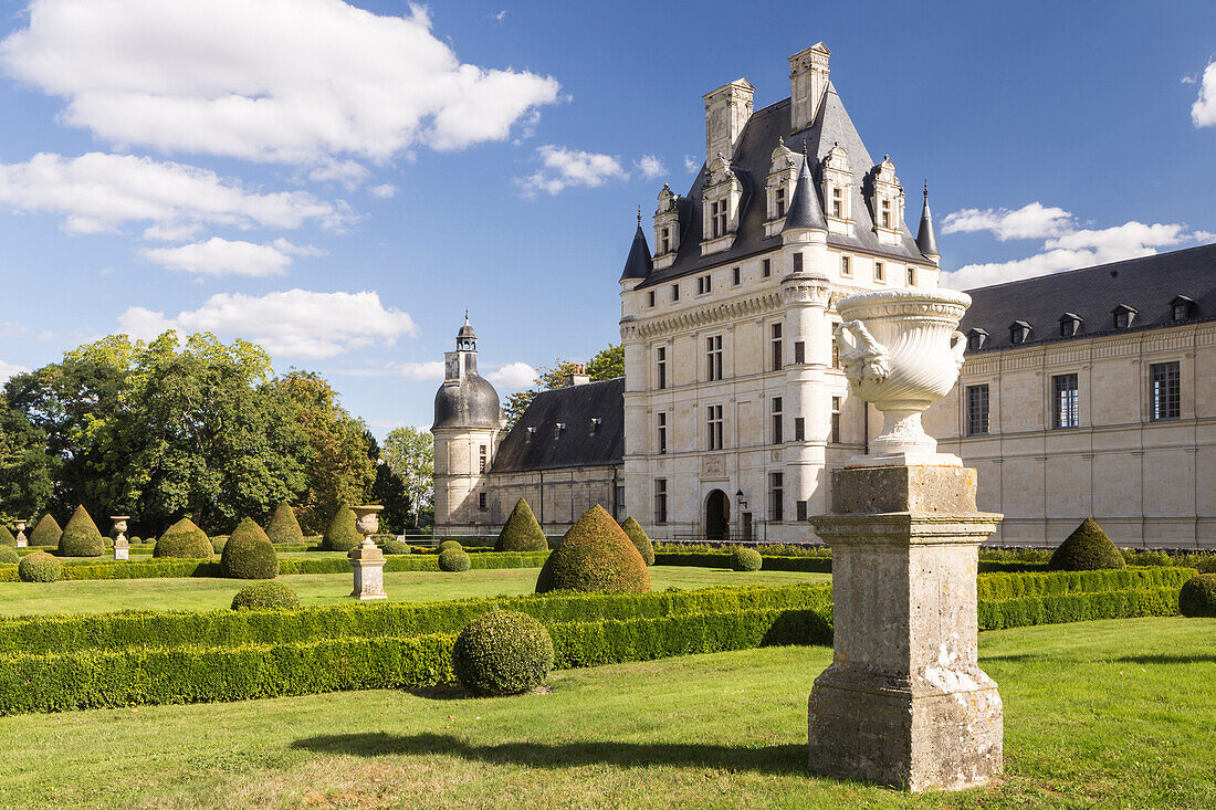Chateau de Valencay, dating from 1540, Loire Valley, Indre, France, Europe