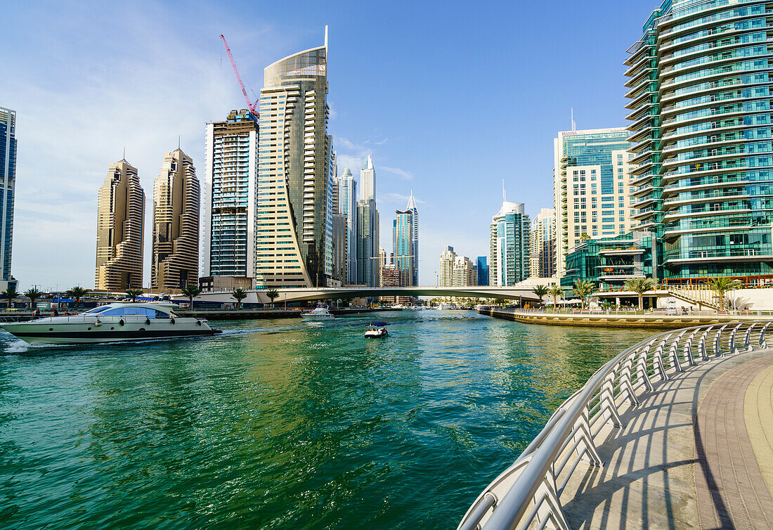 Dubai Marina, Dubai, United Arab Emirates, Middle East