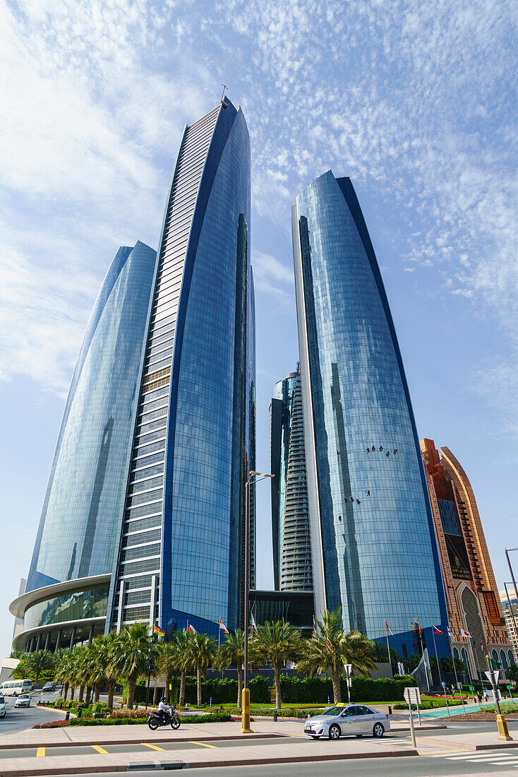 Etihad Towers, Abu Dhabi, United Arab Emirates, Middle East