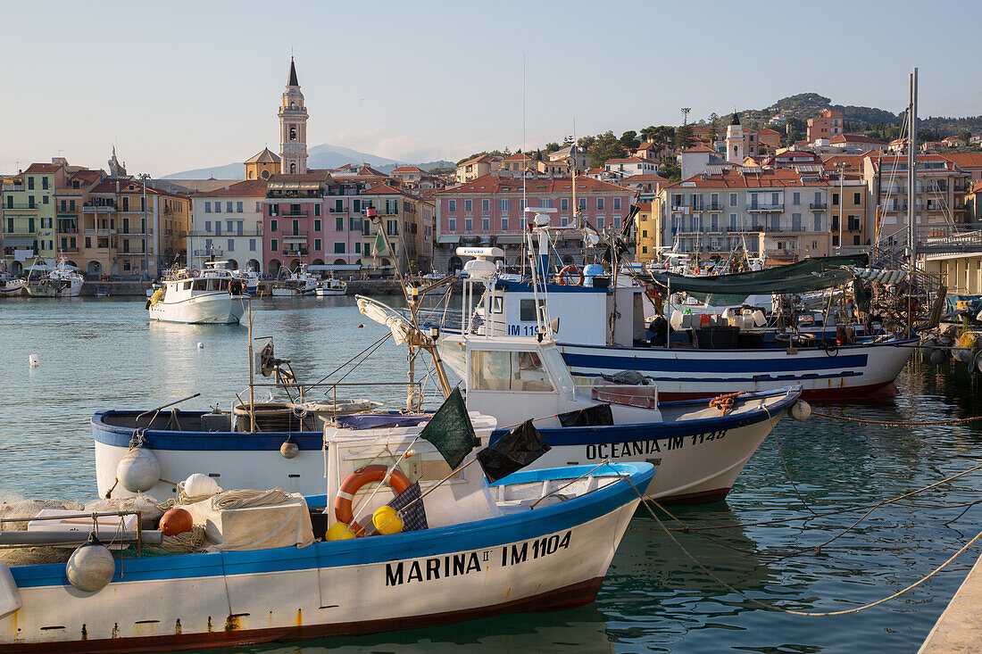 Harbour, Imperia, Liguria, Italy, Europe