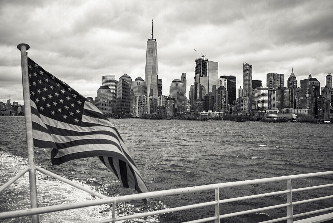 Skyline von Manhatten, Stadt New York, New York, USA