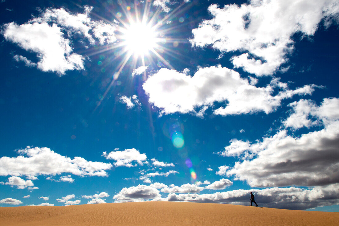 Sand dunes near Lake Harris, Lake Harris, Australia, South Australia