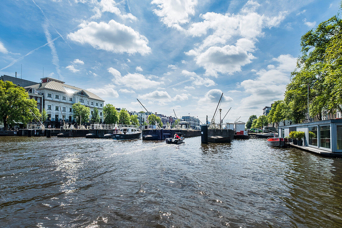 Blick auf das Koninklijk Theater Carré in Amsterdam, Holland