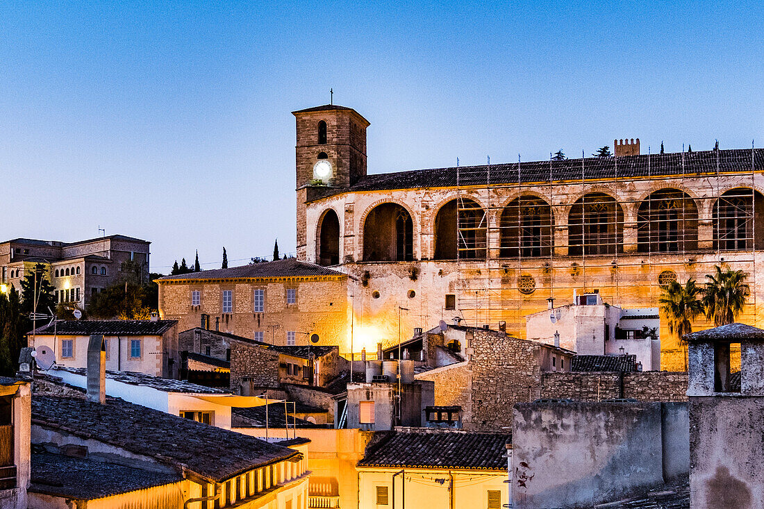 Kirche Parròquia d'Artà, Arta, Mallorca, Balearen, Spanien
