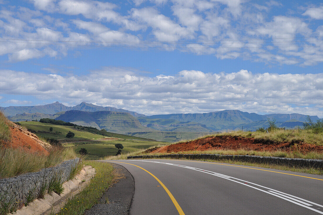 Country road, South Africa, Africa