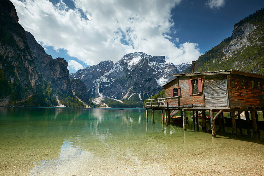 Pragser Wildsee, Hochpustertal, South Tyrol, Italy