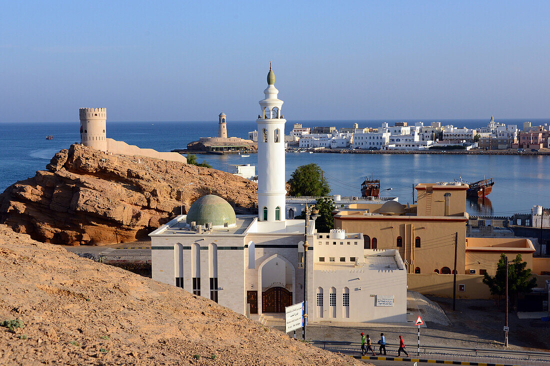 Blick auf Sur am Golf von Oman, Oman