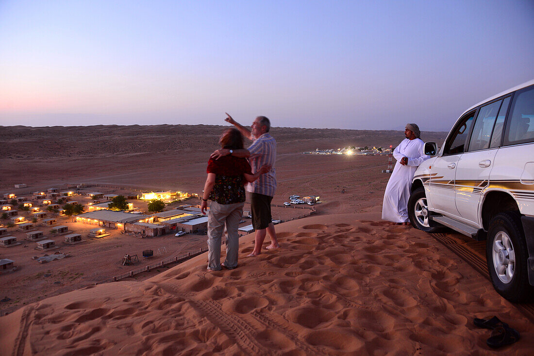 Ausflug in die Sharquiyah-Wüste bei Al-Mintirib, Oman
