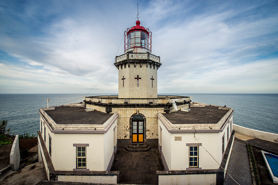 Ponta do Arnel lighthouse, Sao Miguel, Azores, Portugal